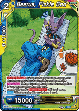 DBSCG-BT7-120 R Beerus, Fickle God