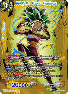 DBSCG-BT7-128 ISR SS2 Kefla, Saiyan Synthesis