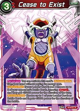 DBSCG-BT9-017 R Cease to Exist