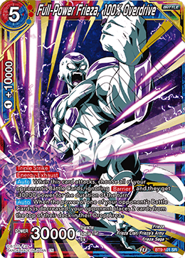 DBSCG-BT9-101 SR Full-Power Frieza, 100% Overdrive