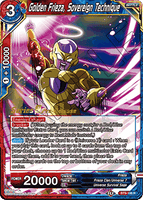 DBSCG-BT9-106 R Golden Frieza, Sovereign Technique