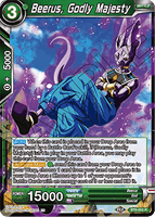 DBSCG-BT8-053 R Beerus, Godly Majesty