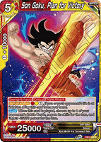 DBSCG-DB3-122 R Son Goku, Plan for Victory