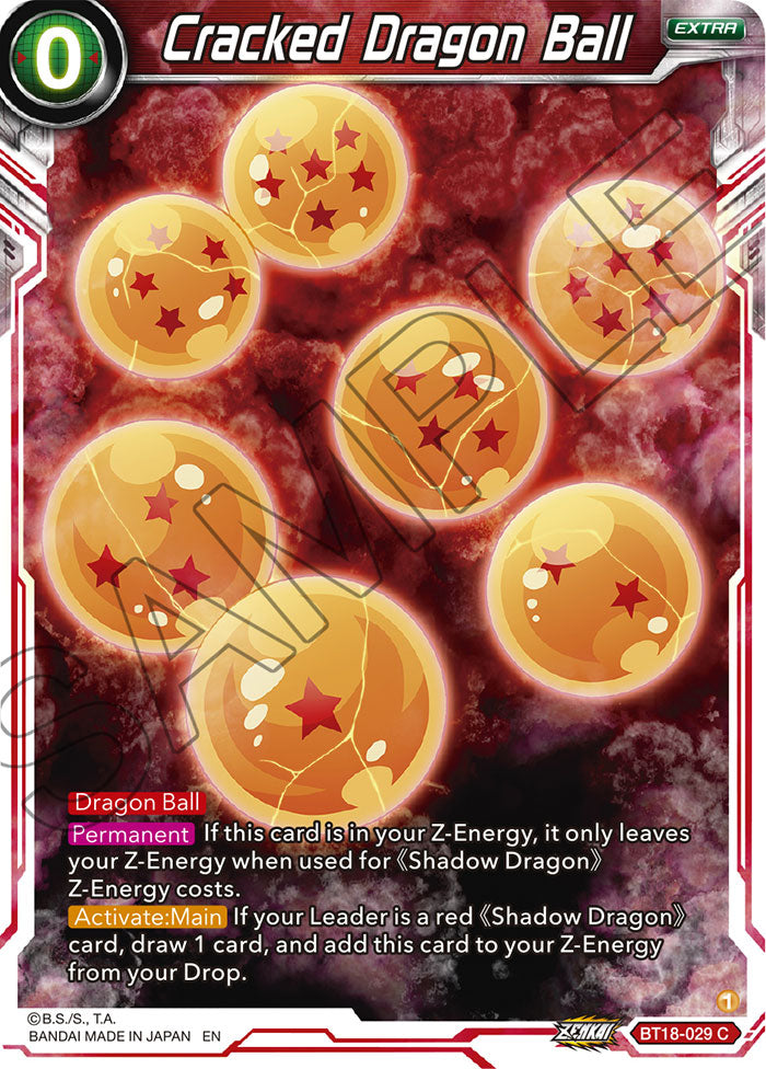 DBSCG-BT18-029 C Cracked Dragon Ball