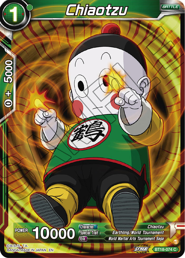 DBSCG-BT18-074 C Chiaotzu