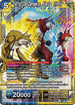 DBSCG-EB1-60 SR Trio De Dangers, Fierce Trinity