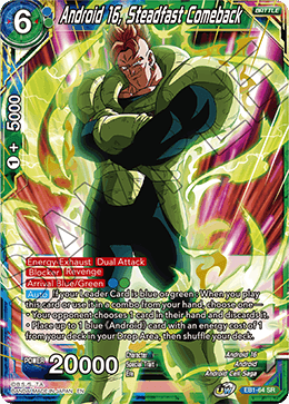 DBSCG-EB1-64 SR Android 16, Steadfast Comeback