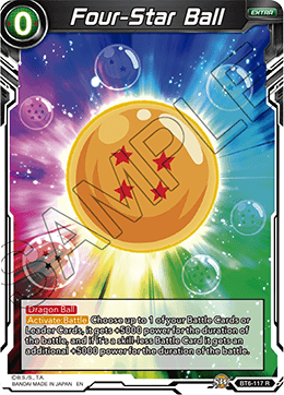 DBSCG-BT6-117 R Four-Star Ball