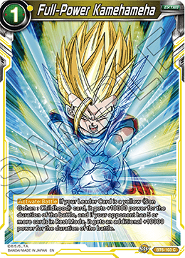 DBSCG-BT6-103 C Full-Power Kamehameha