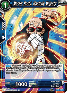 DBSCG-BT8-032 R Master Roshi, Masterly Majesty