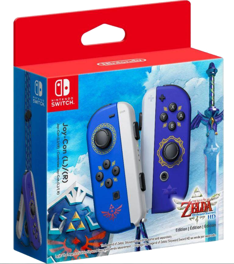 Nintendo Switch Joy-Cons - Legend of Zelda Skyward Sword