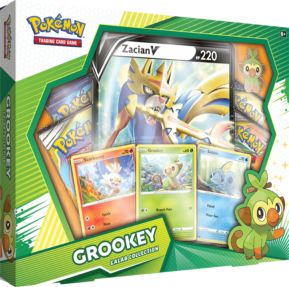Pokémon TCG: Grookey Galar Collection Box