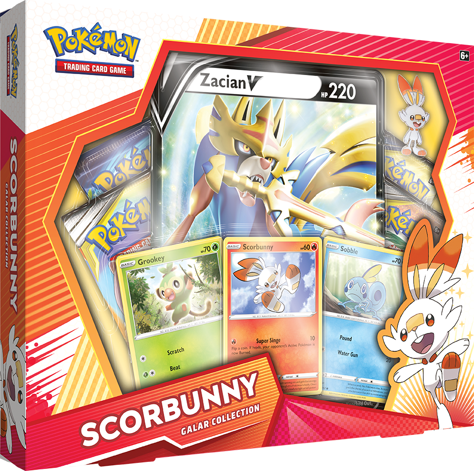 Pokémon TCG: Scorbunny Galar Collection Box