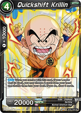 DBSCG-BT6-108 UC Quickshift Krillin