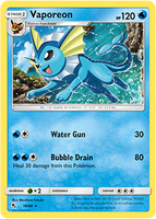 PTCG-SMHF 18/68 R Vaporeon