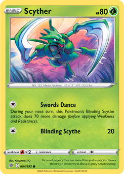 PTCG-SS02 004/192 C Scyther