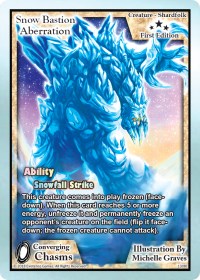 CC-013 R Snow Bastion Aberration
