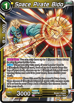 DBSCG-BT6-099 C Space Pirate Bido