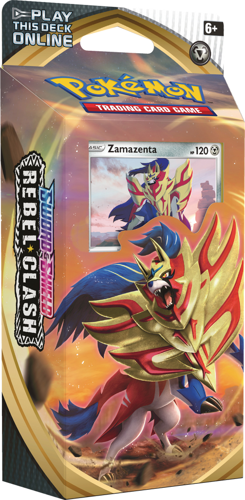 Pokémon TCG: Sword & Shield - Rebel Clash Zamazenta Theme Deck