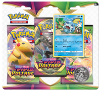 Pokémon TCG: Sword & Shield - Vivid Voltage 3-Blister Set (Sobble)