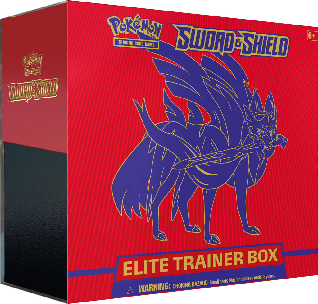 Pokémon TCG: Sword & Shield - Zacian Elite Trainer Box