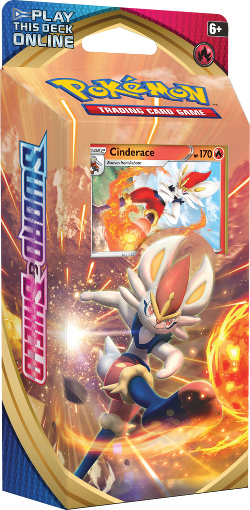 Pokémon TCG: Sword & Shield Cinderace Theme Deck
