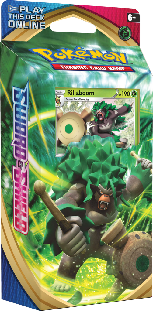 Pokémon TCG: Sword & Shield Rillaboom Theme Deck
