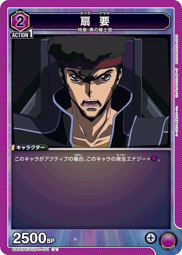 UA01BT/CGH-1-001 U 扇 要