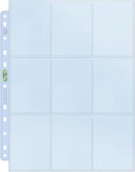 Ultra PRO 9-Pocket Platinum Page