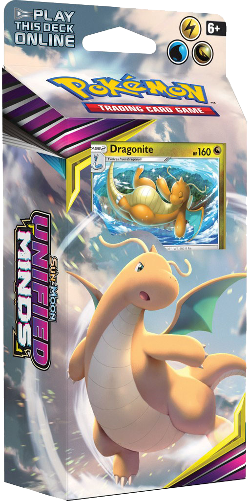 Pokémon TCG: Sun & Moon - Unified Minds Dragonite Theme Deck