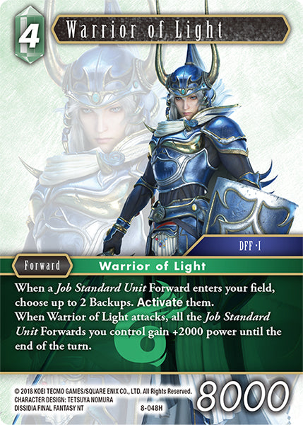 FF-OP8-048 H Warrior Of Light