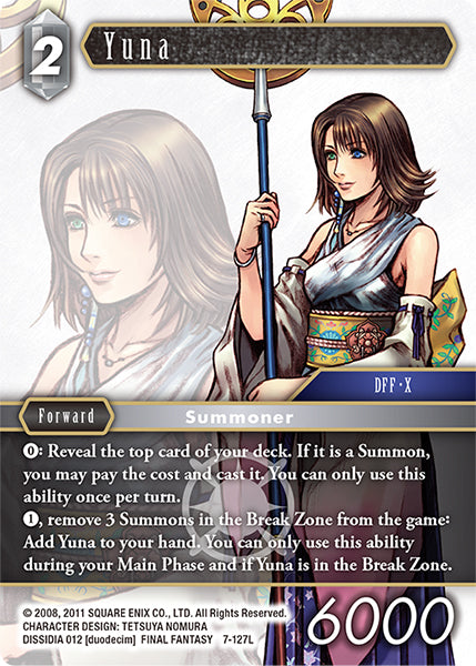 FF-OP7-127 L Yuna