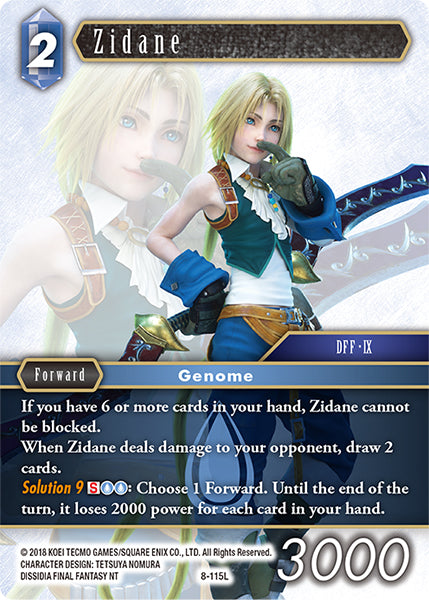 FF-OP8-115 L Zidane