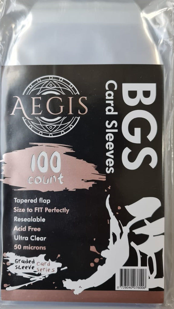 Aegis - BGS Graded Slab Guard Sleeves