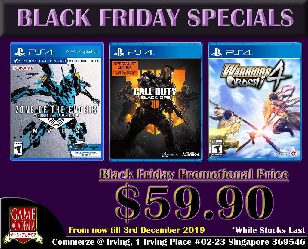 PlayStation®4 BFCM Software Bundle