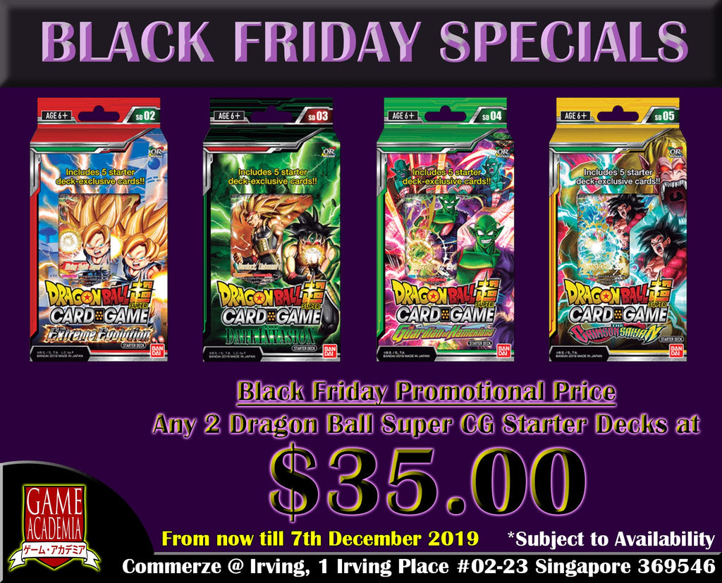 Dragon Ball Super Card Game Starter Bundle
