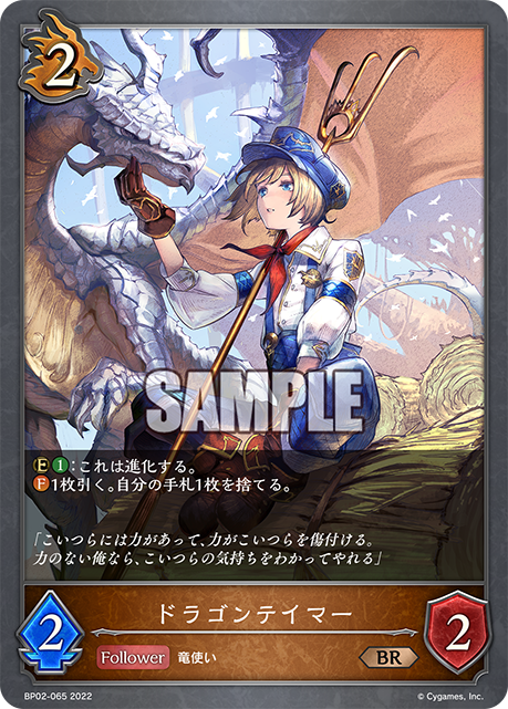 SVE-BP02-065 BR ドラゴンテイマー