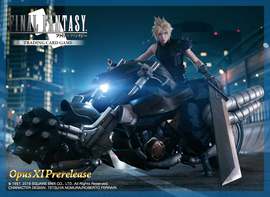 Final Fantasy TCG - Cloud Strife Card Sleeve (Opus XI Pre-Release Exclusive)