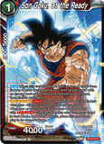 DBSCG-BT19-010 C Son Goku, at the Ready