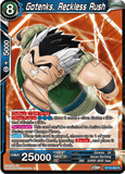 DBSCG-BT19-060 R Gotenks, Reckless Rush