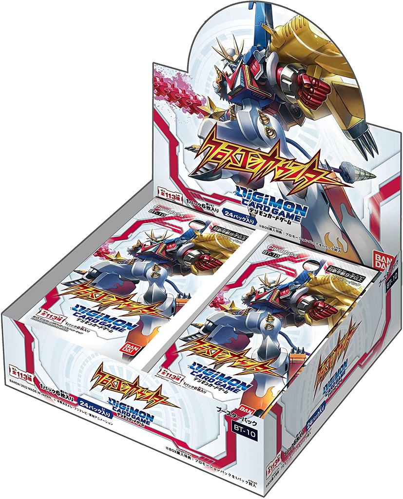 Digimon Card Game - [BT-10] Cross Encounter Japanese Booster Box | Game ...
