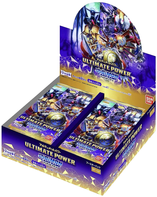Digimon Card Game - [BT-02] Ultimate Power! Japanese Booster Box