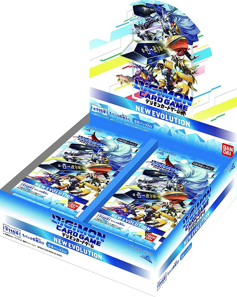Digimon Card Game - [BT-01] New Evolution Japanese Booster Box