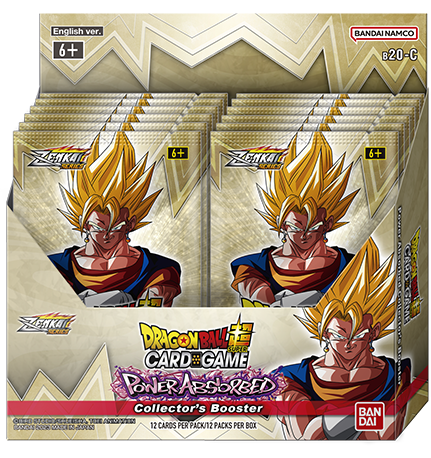 Dragon Ball Super Card Game - [DBS-B20C] Power Absorbed Collector's Booster Box