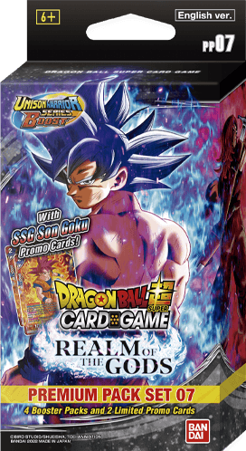 Dragon Ball Super Card Game - [DBS-PP07] Realm of the Gods Premium Pack Set