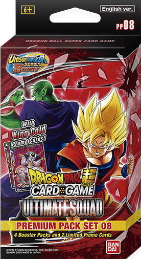 Dragon Ball Super Card Game - [DBS-PP08] Ultimate Squad Premium Pack Set