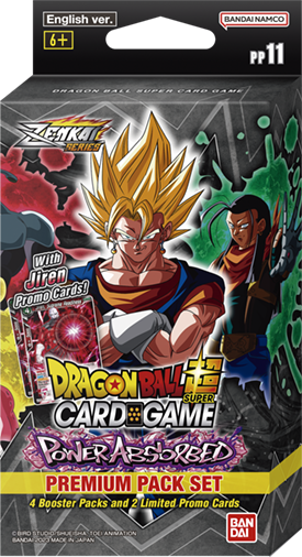 Dragon Ball Super Card Game - [DBS-PP11] Power Absorbed Premium Pack Set