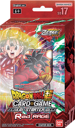 Dragon Ball Super Card Game - [DBS-SD17] Red Rage Zenkai-Starter Deck