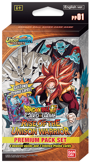Dragon Ball Super Card Game - [DBS-PP01] Rise of the Unison Warriors Premium Pack Set