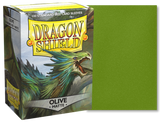 Dragon Shield - Olive 'Lavom' Matte Card Sleeves